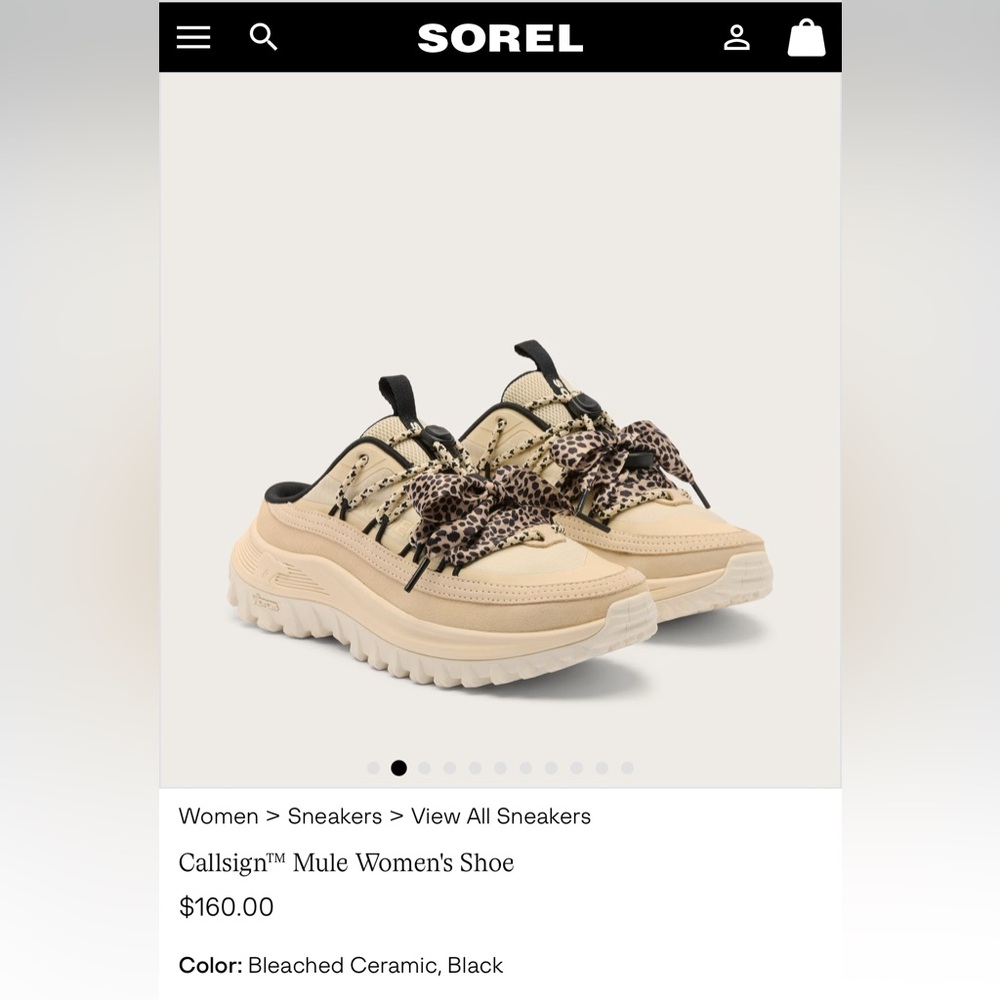 Sorel Callsign™ Mule Women's Shoe, new in box - Picture 3 of 12